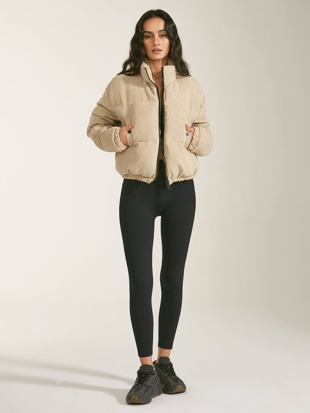 Drune | Pufferjacke - Leichte Isolation - Neutral Beige - Winter Freizeit
