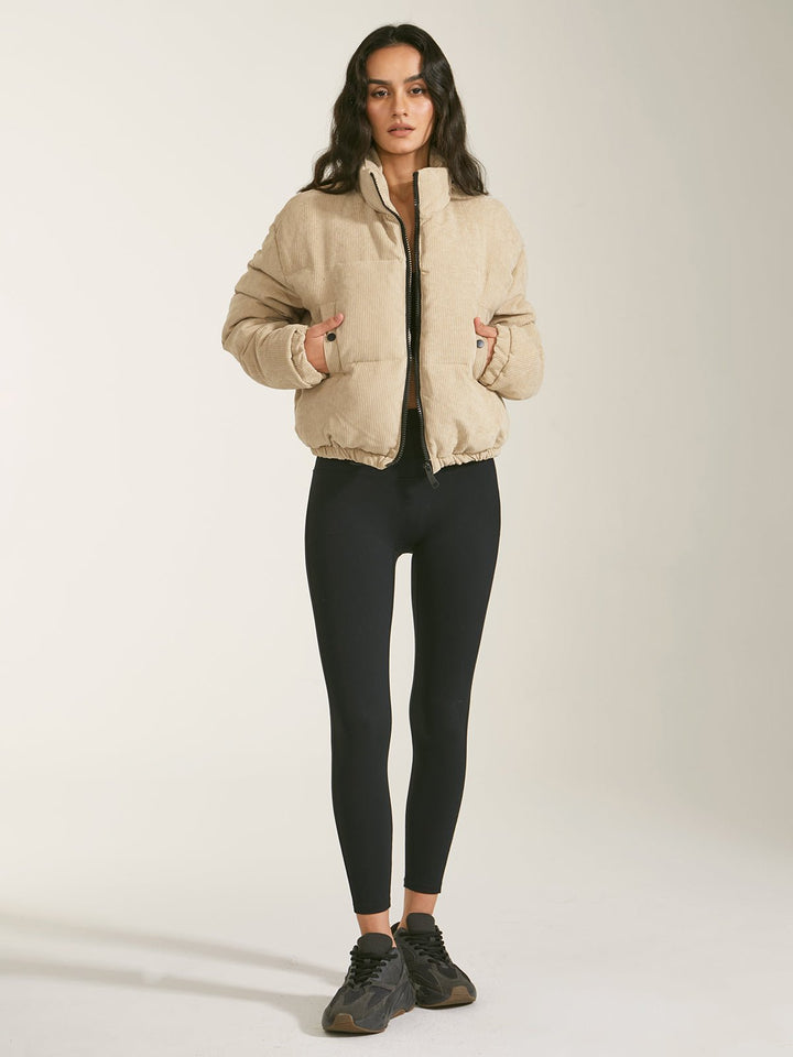 Drune | Pufferjacke - Leichte Isolation - Neutral Beige - Winter Freizeit