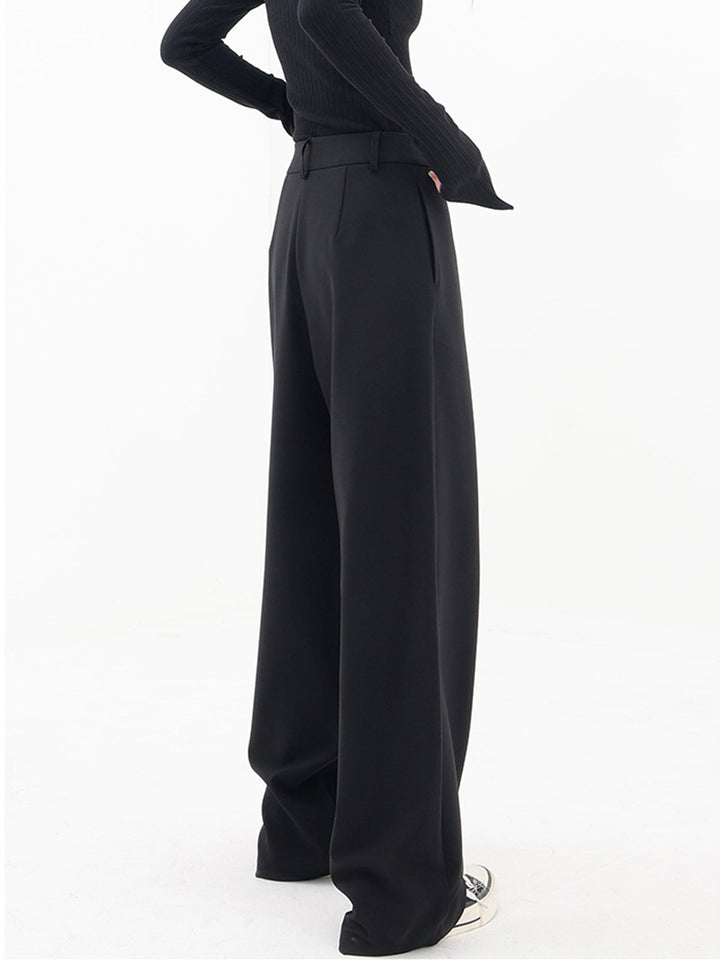 Drune - Trendige Asymmetrische Baggy Hose - Damen Bequeme Haremshose