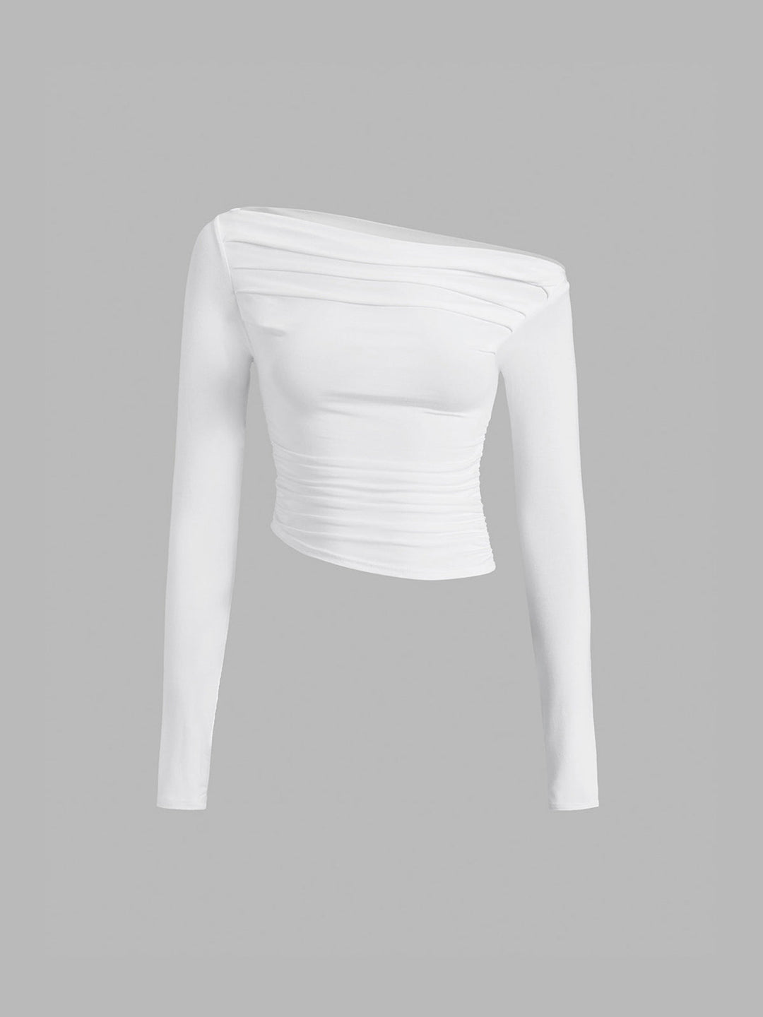 Drune | Off-shoulder Top mit Drapierung Leicht und Elegant Bequeme Passform