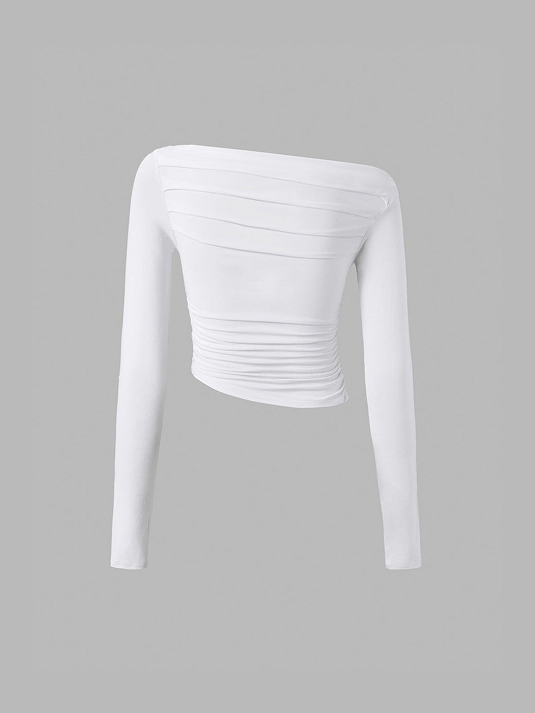 Drune | Off-shoulder Top mit Drapierung Leicht und Elegant Bequeme Passform