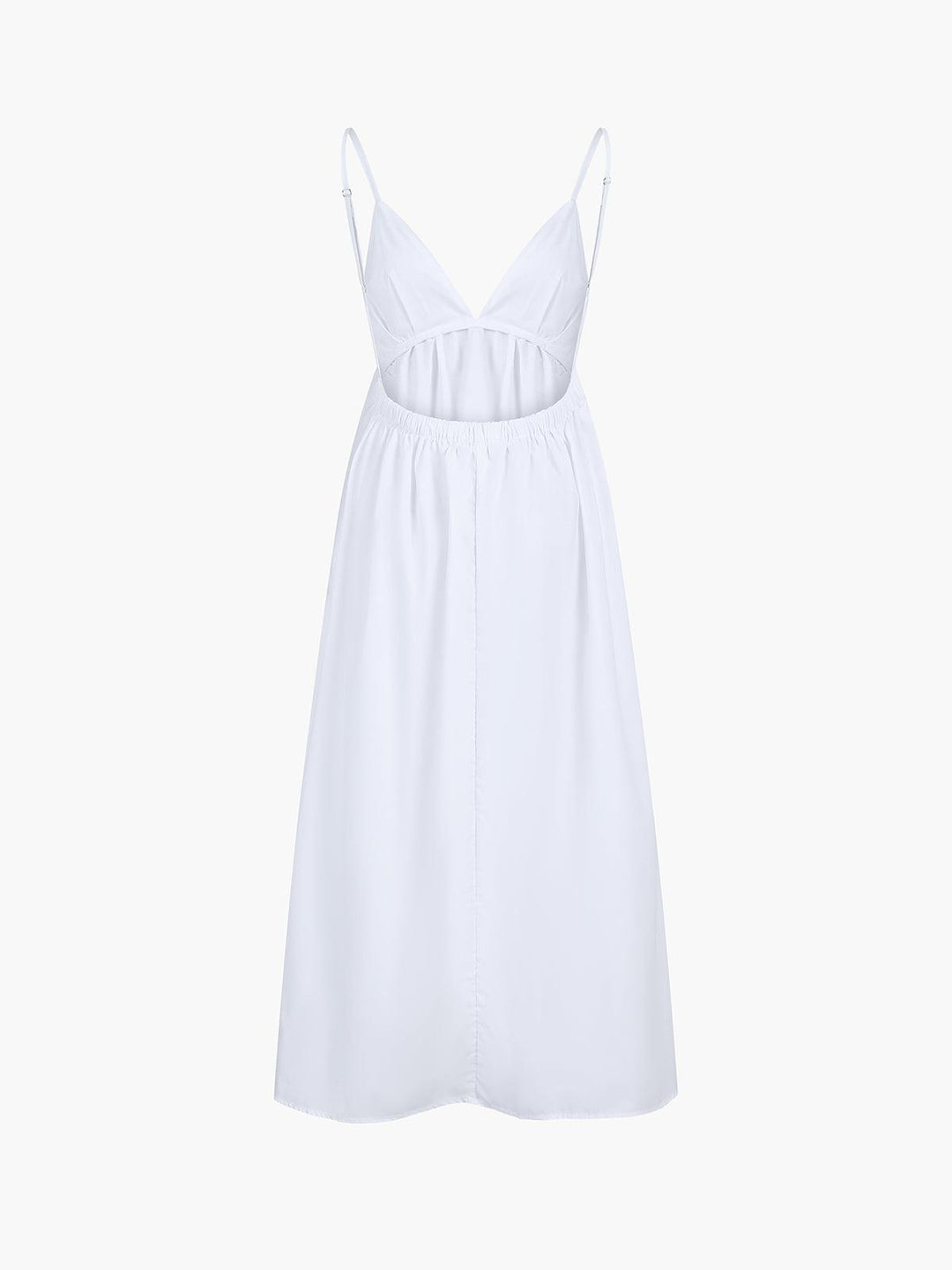 Drune | Damen Leinen Midi Kleid Atmungsaktiv & Stilvoll