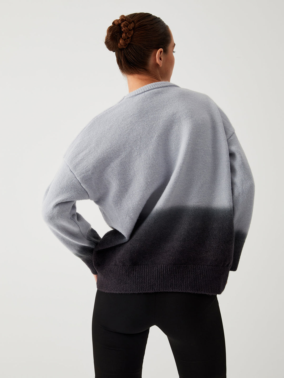Drune | Ombre Pullover Übergröße