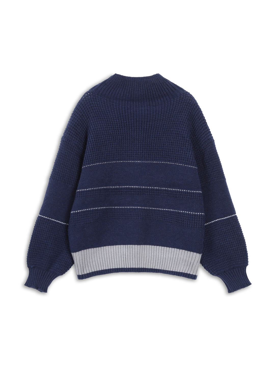 Drune | Gestickter Pullover mit Knöpfen Baumwolle Klassisch und Komfortabel