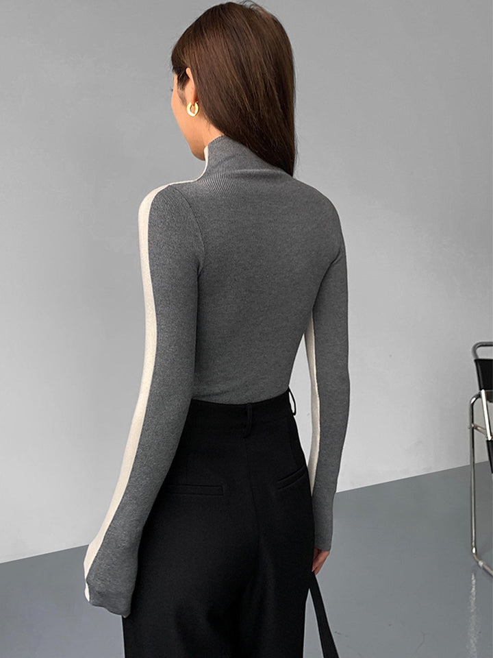 Drune | Rollkragenpullover mit Langen Ärmeln für Damen