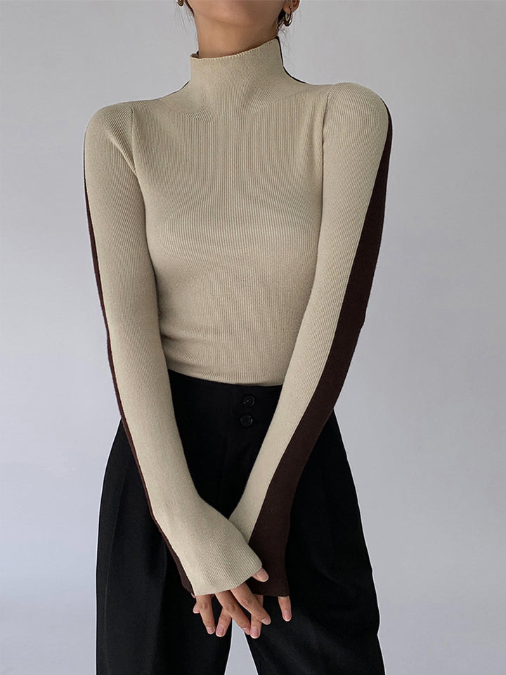 Drune | Rollkragenpullover mit Langen Ärmeln für Damen