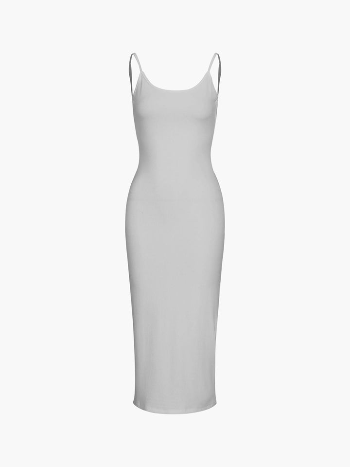 Drune | Klassisches Offene Rücken Midi Kleid