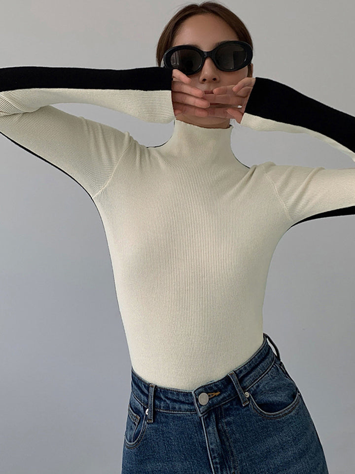 Drune | Rollkragenpullover mit Langen Ärmeln für Damen