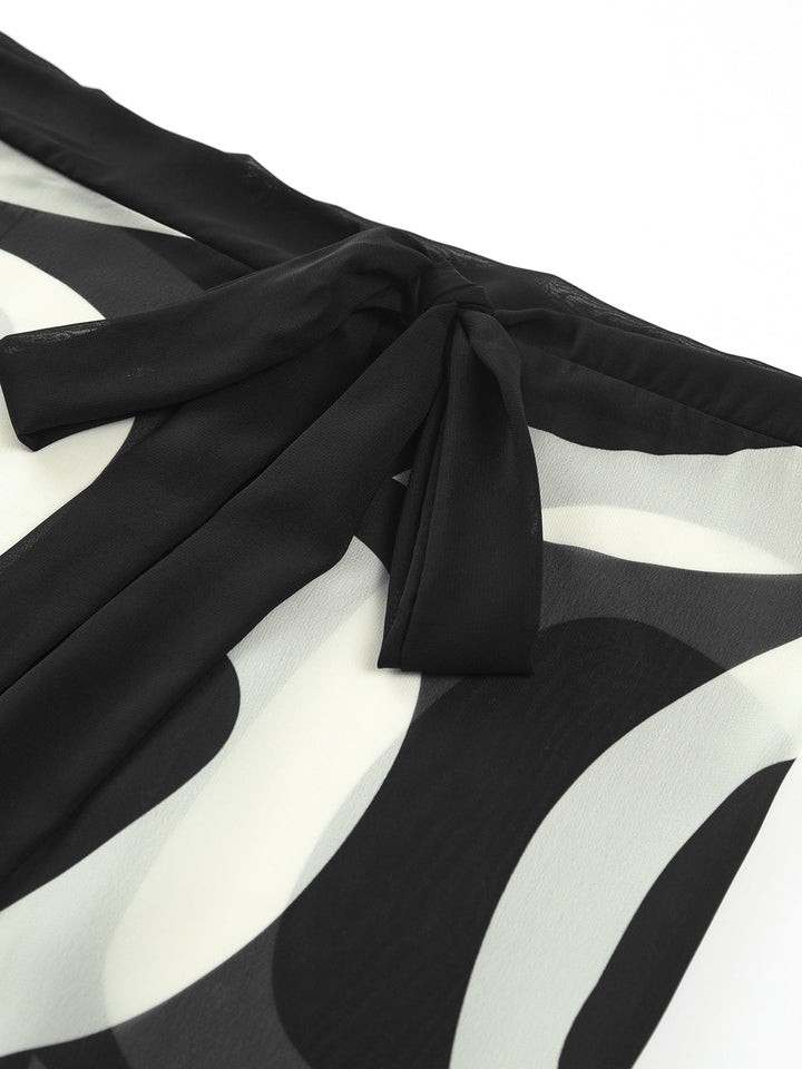 Drune | Chiffon Knoten Cover up