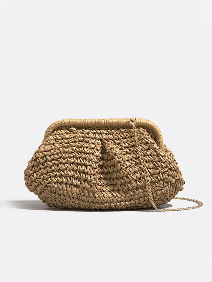 Drune | Stroh Clutch Bag