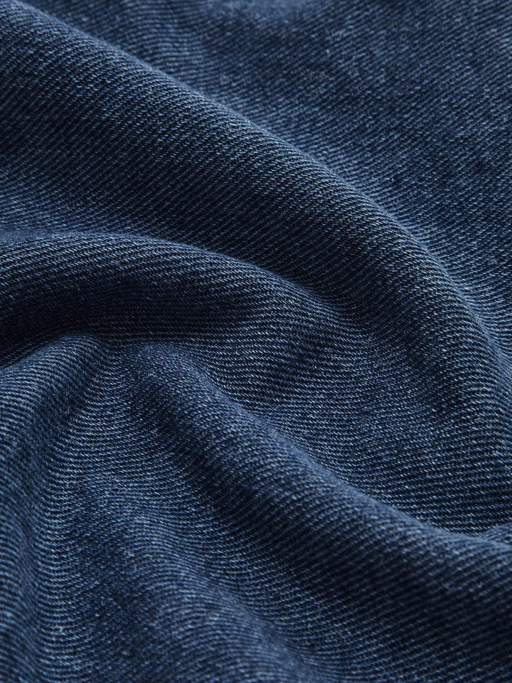 Drune | Übergröße Denim Jacke Lässig und Vielseitig