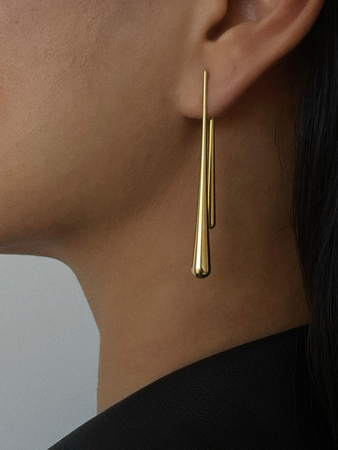 Drune | Wassertropfen Ohrringe Mit Elegantem Design Für Frauen