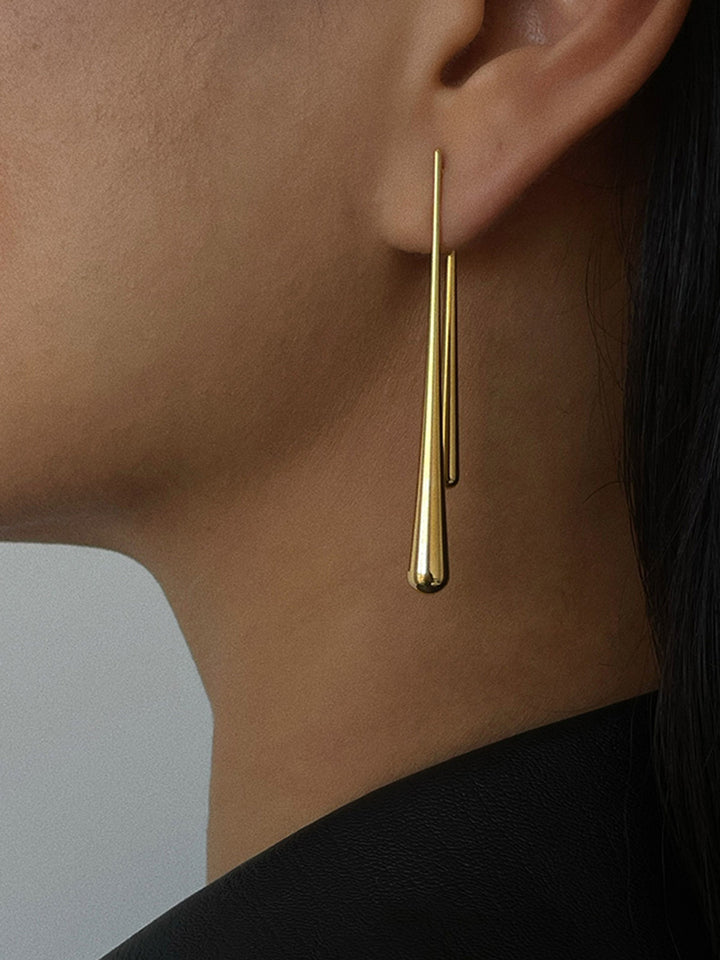 Drune | Wassertropfen Ohrringe Mit Elegantem Design Für Frauen