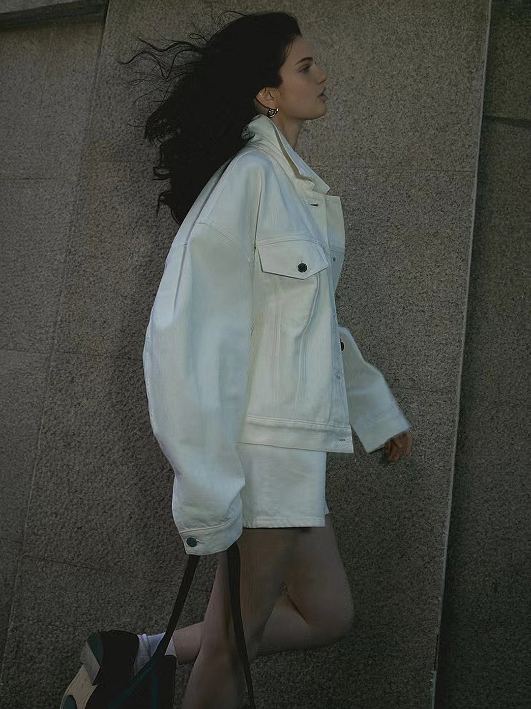 Drune | Baumwoll-Polo-Jacke
