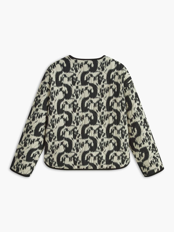 Drune | Jacke mit Animal Print Ein Statement für Den Mutigen Look