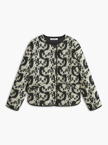 Drune | Jacke mit Animal Print Ein Statement für Den Mutigen Look