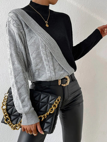 Drune - Lässiger Asymmetrischer Damenpullover