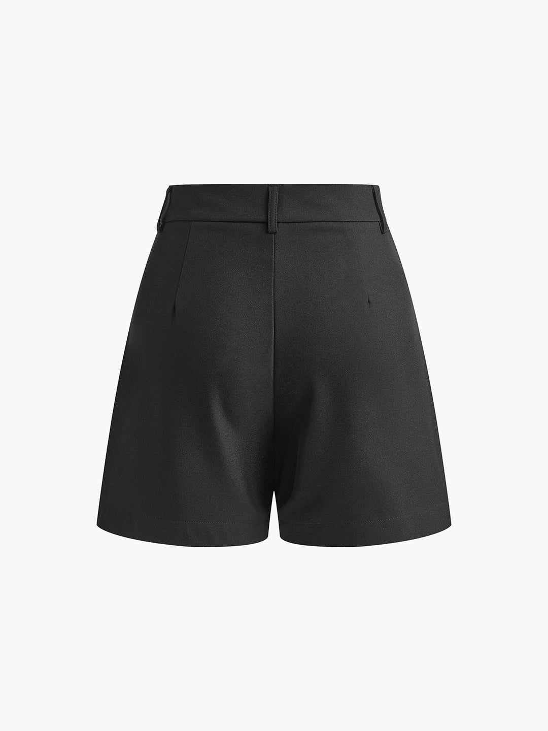 Drune | Semi Transparent Mittlere Taille Kurze Hosen Ohne Gürtel