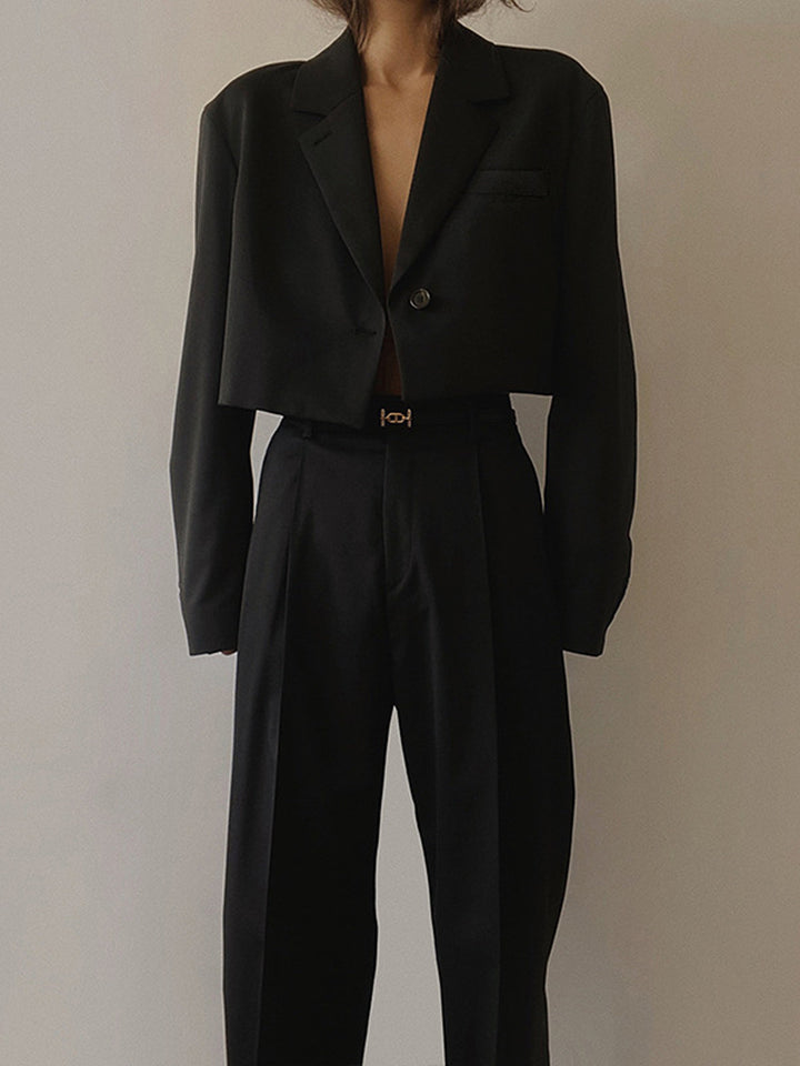Drune | Eleganter Crop Blazer