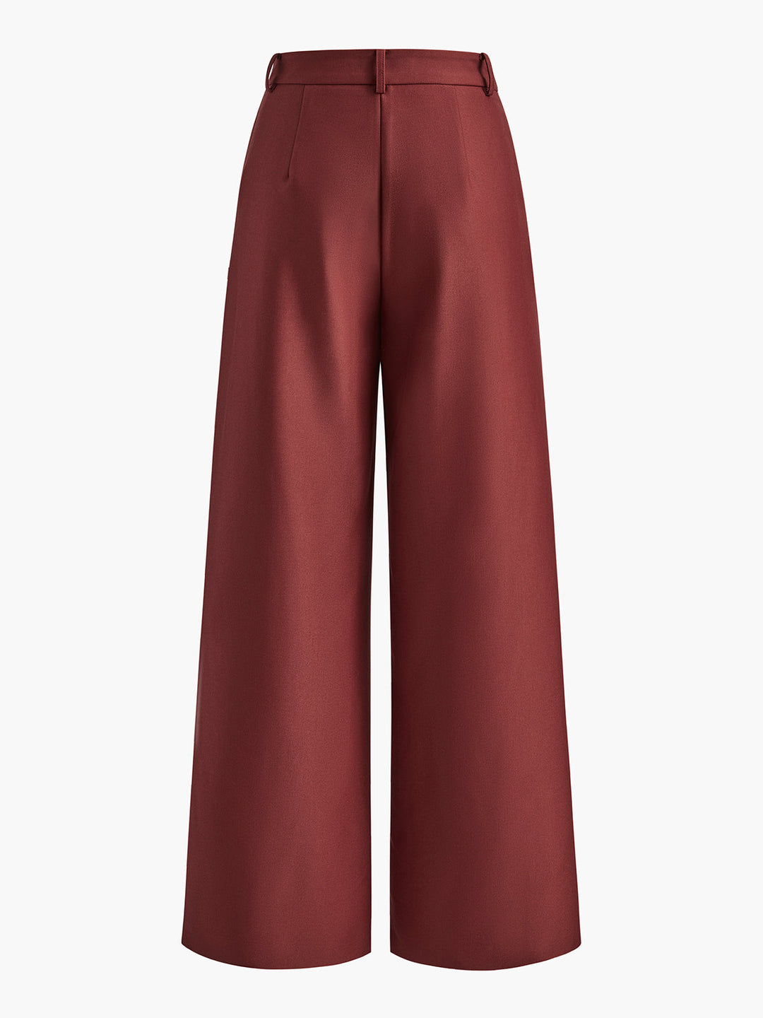 Drune | Elegante Hose mit Weitem Bein Ohne Gürtel