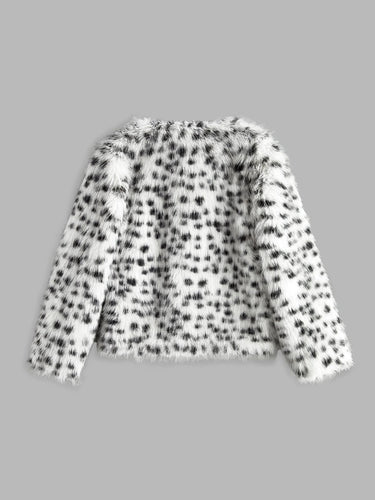 Drune | Kunstfelljacke mit Leopardenmuster Trendig & Kuschelig