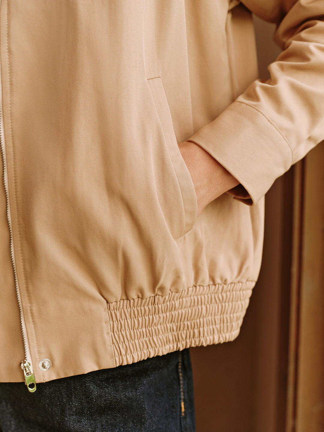 Drune | Reißverschluss Polo Jacke