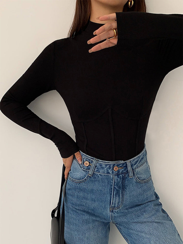 Drune | Klassische Slim Fit T-Shirt für Frauen