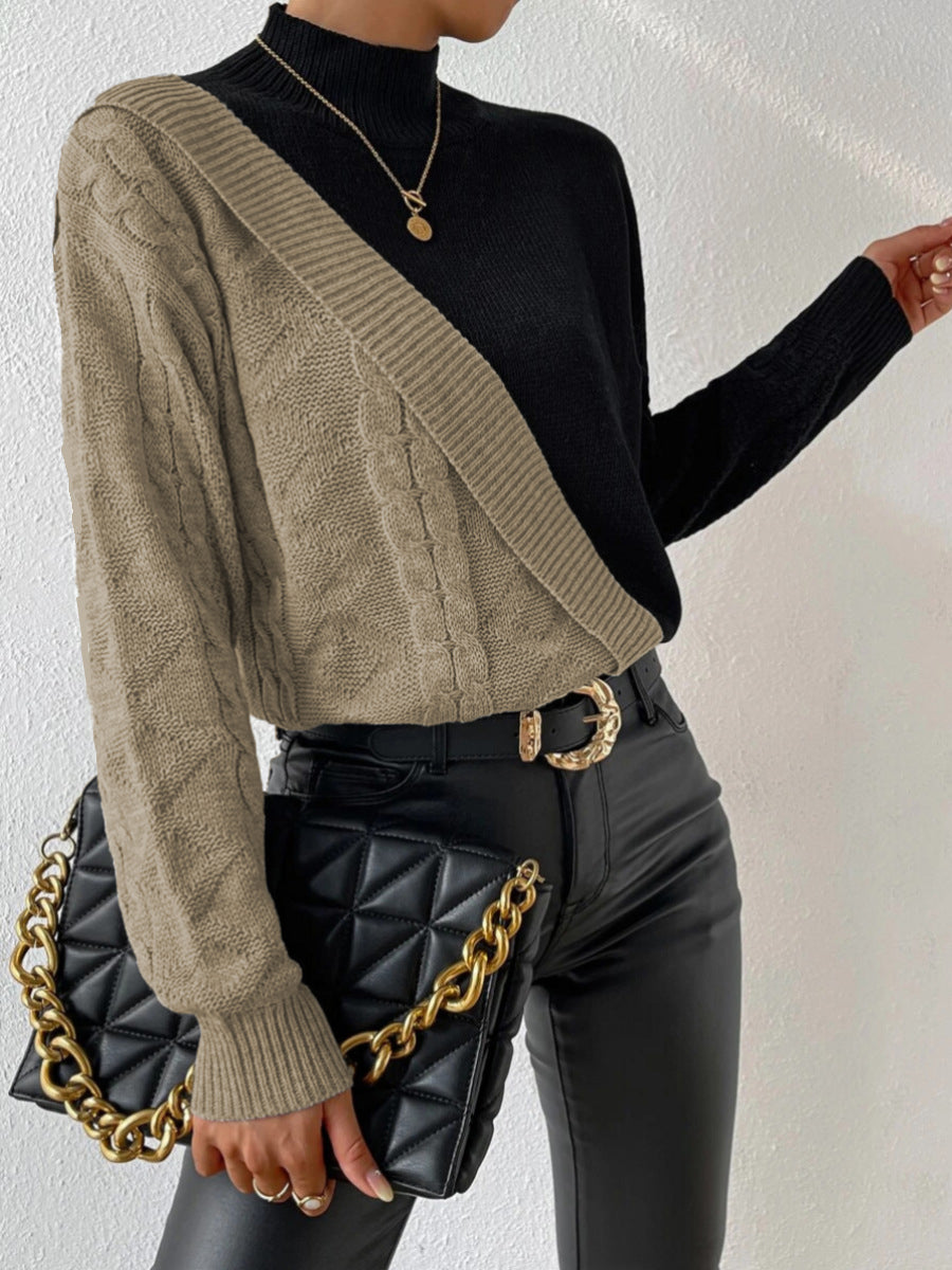 Drune - Lässiger Asymmetrischer Damenpullover