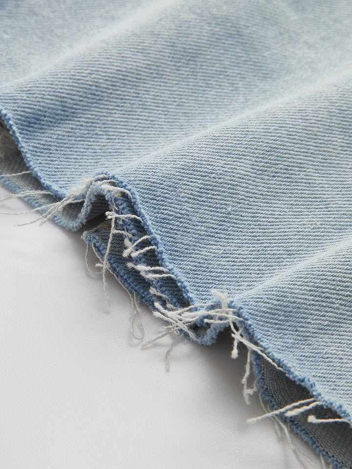 Drune | Cropped Jeansjacke Der Perfekte Mix Aus Lässigkeit und Stil