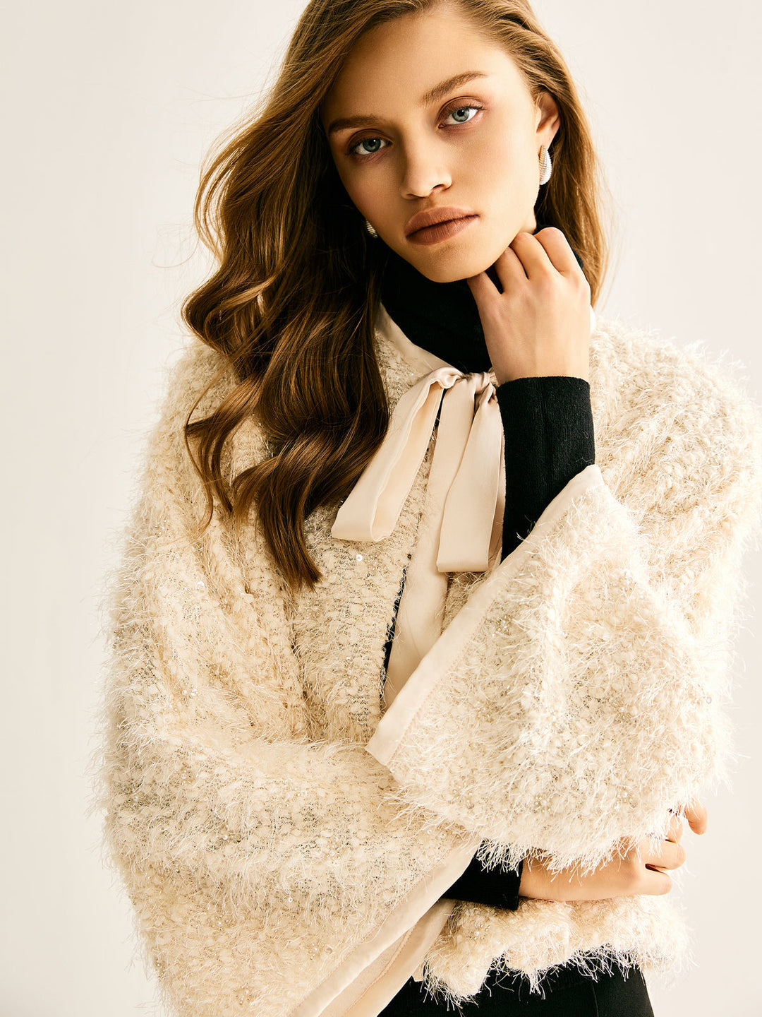Drune | Hals Fuzzy Jacke