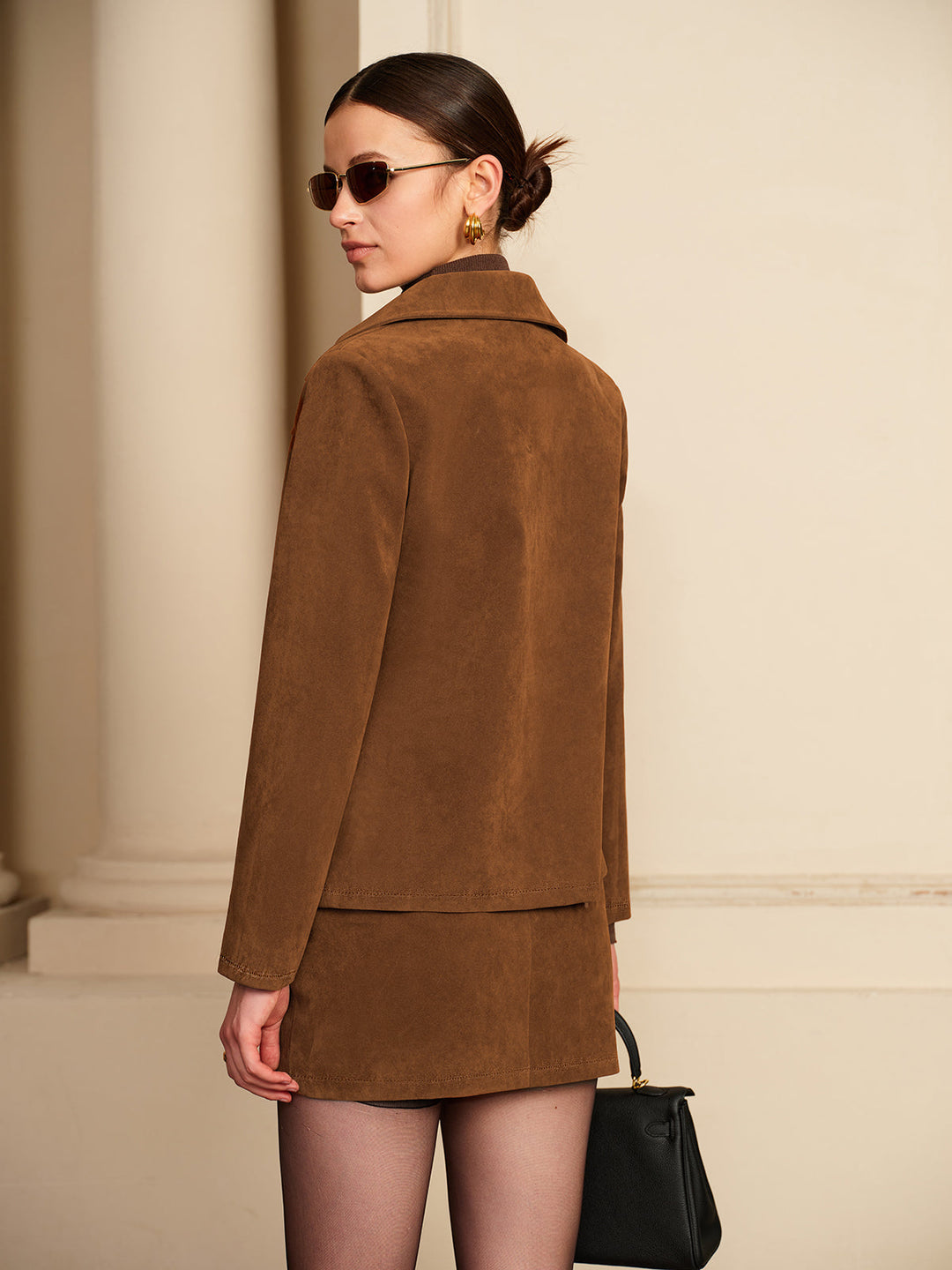 Drune | Reißverschlussjacke mit Schulterpolstern