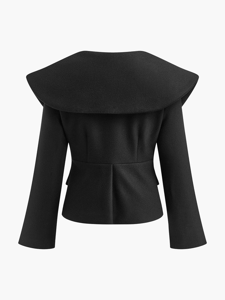 Drune | Kragen Slim Reißverschluss Jacke