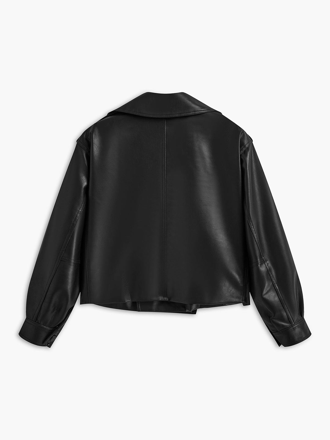 Drune | Schnalle PU Lederjacke