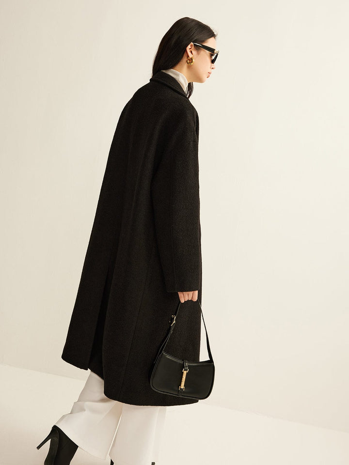Drune | Schwarzer Klassischer Trenchcoat