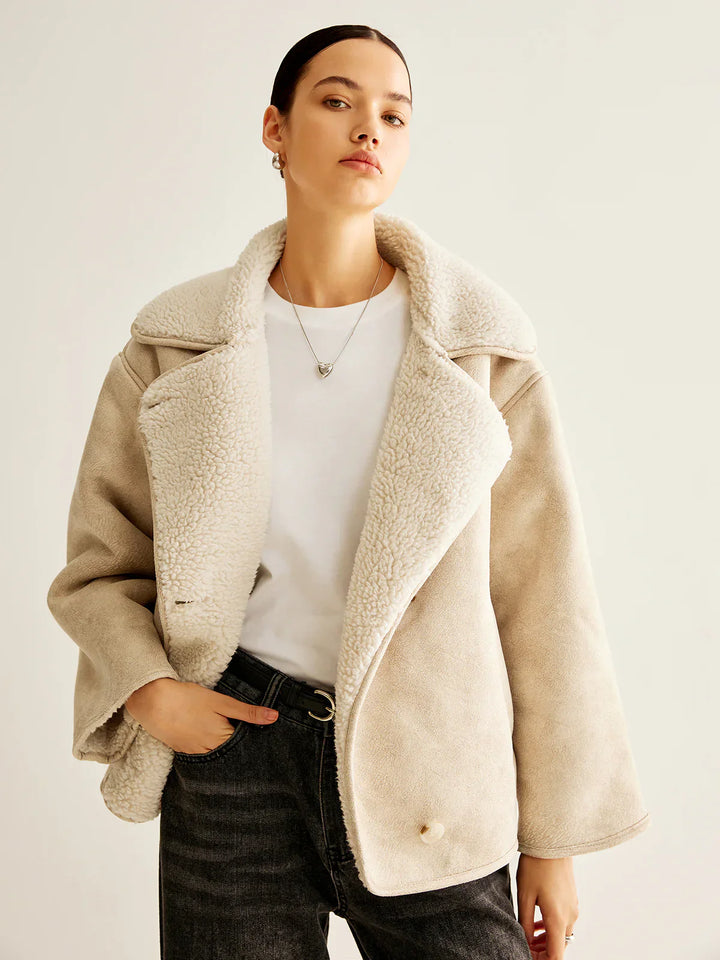 Drune | Blend Button Fleecejacke