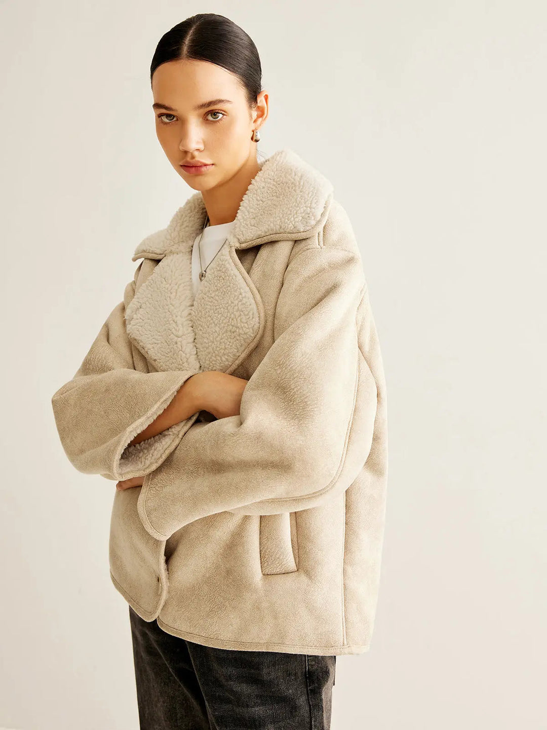 Drune | Fleecejacke mit Knopfleiste