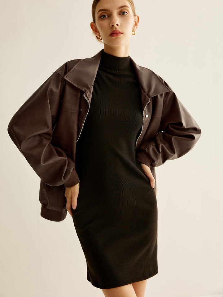 Drune | Shift PU-Lederjacke