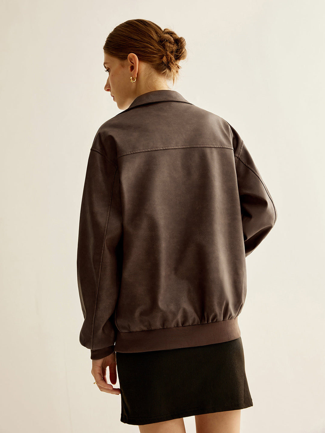 Drune | Shift PU-Lederjacke