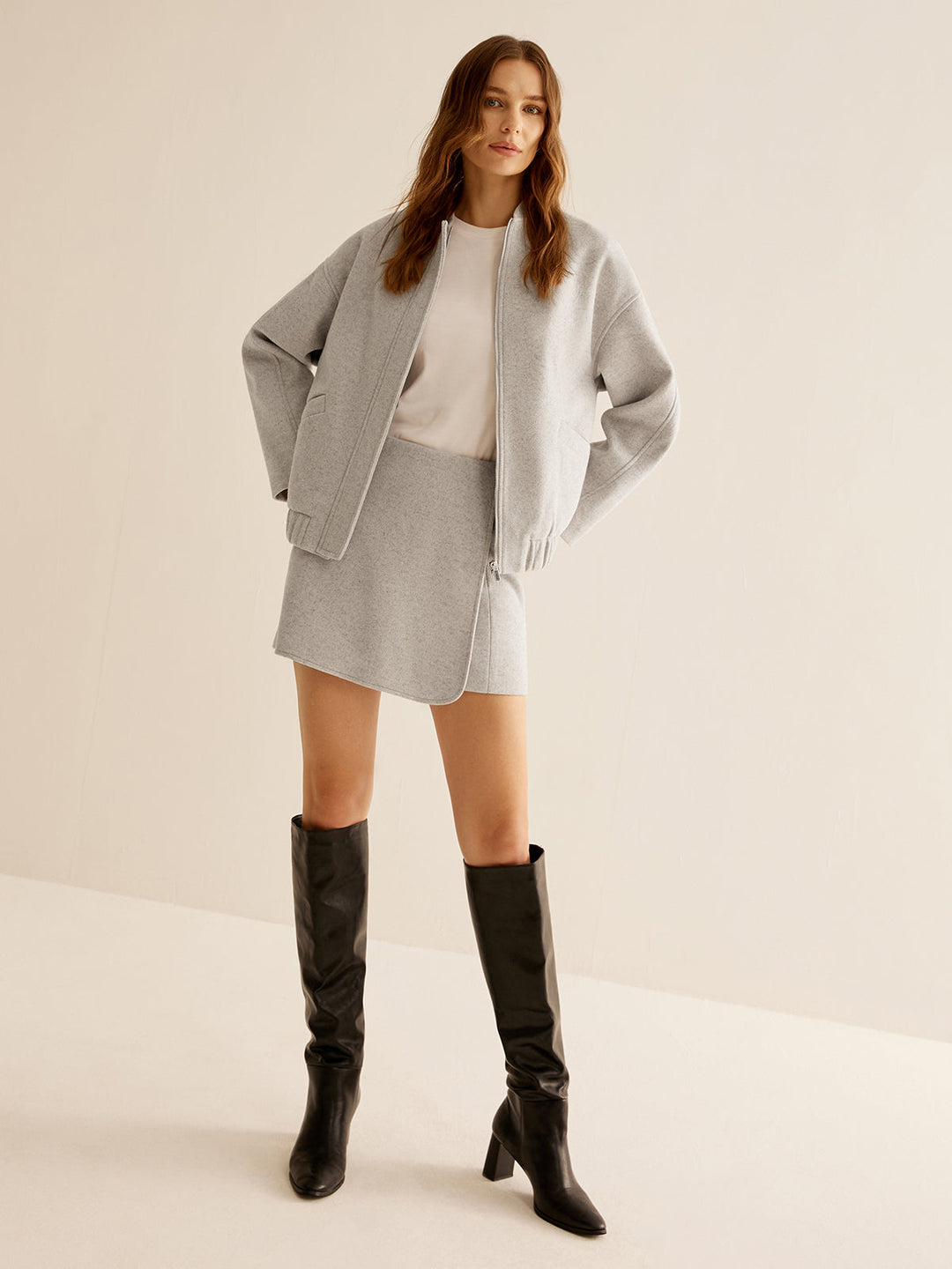 Drune | Taschen Reißverschluss Warme Jacke