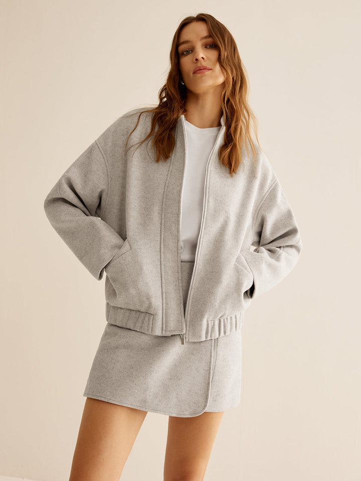 Drune | Taschen Reißverschluss Warme Jacke