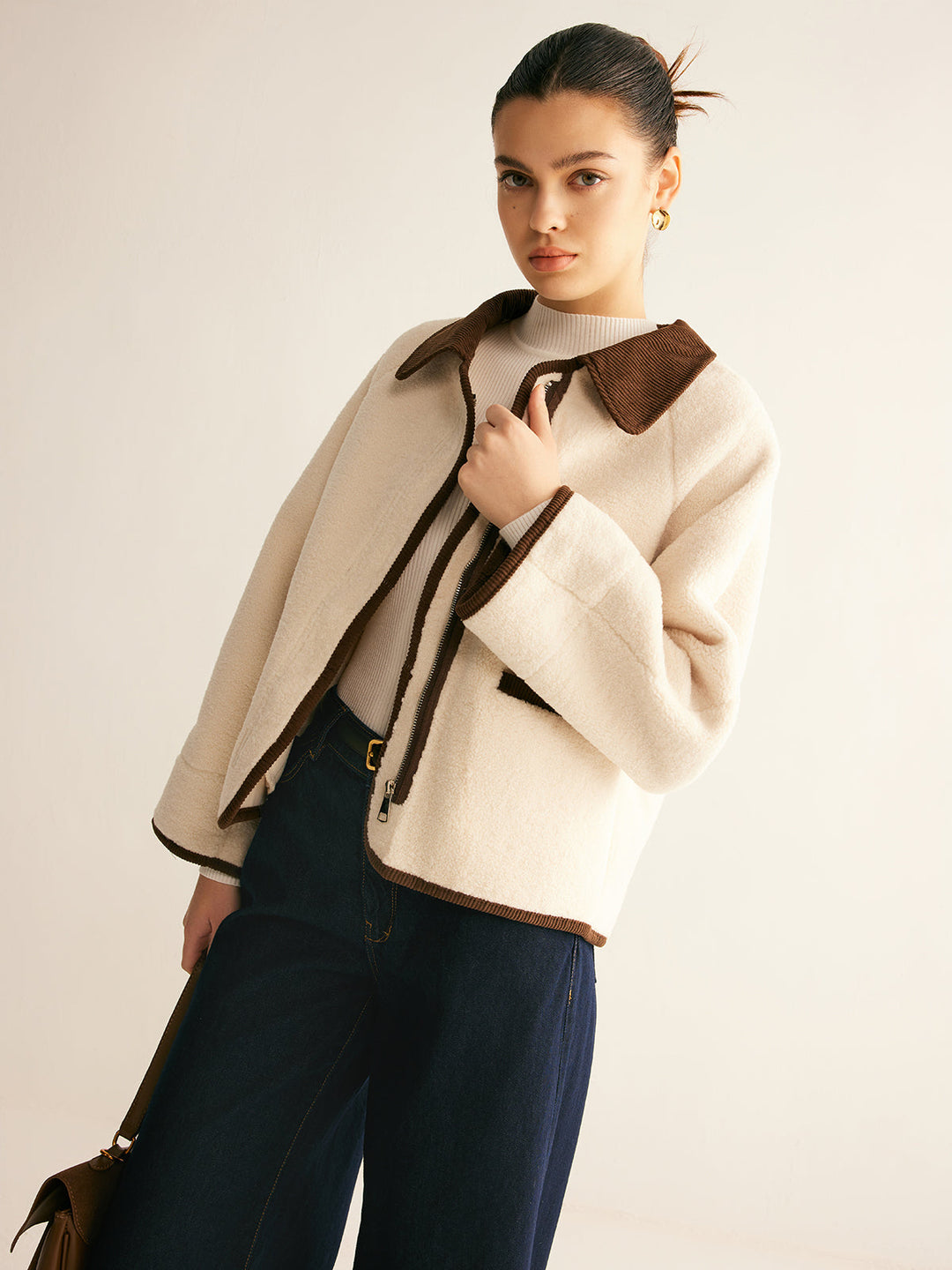 Drune | Binding Minky Jacke