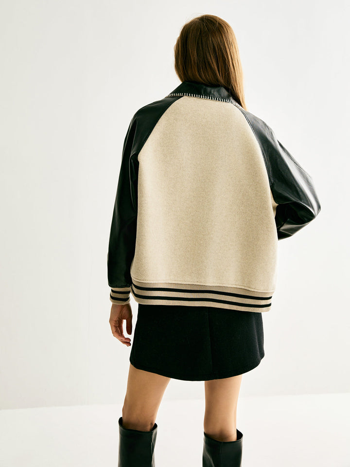 Drune | Wollmischung Paneeljacke
