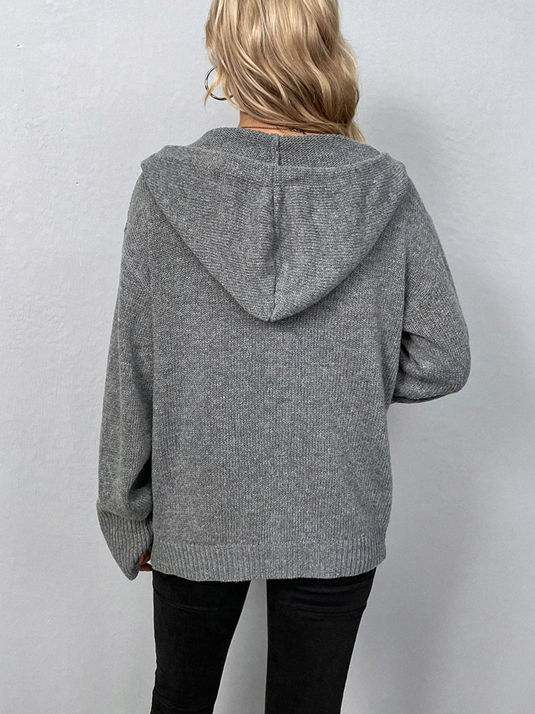 Drune | Lässige Strickjacke mit Knopfverschluss Weich und Warm Perfekt Zum Layering