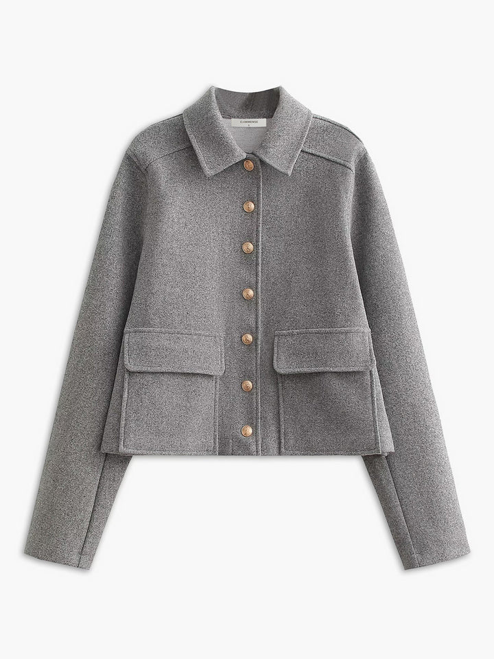 Drune | Knopf Kurz Polo Jacket