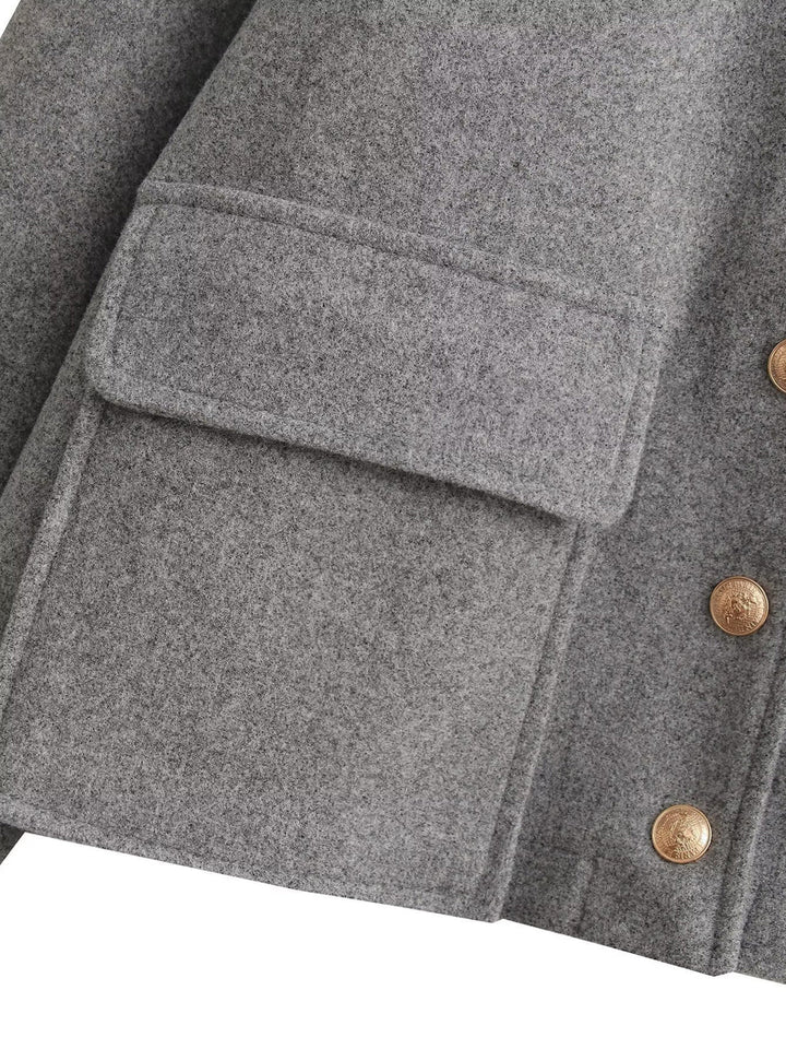 Drune | Knopf Kurz Polo Jacket