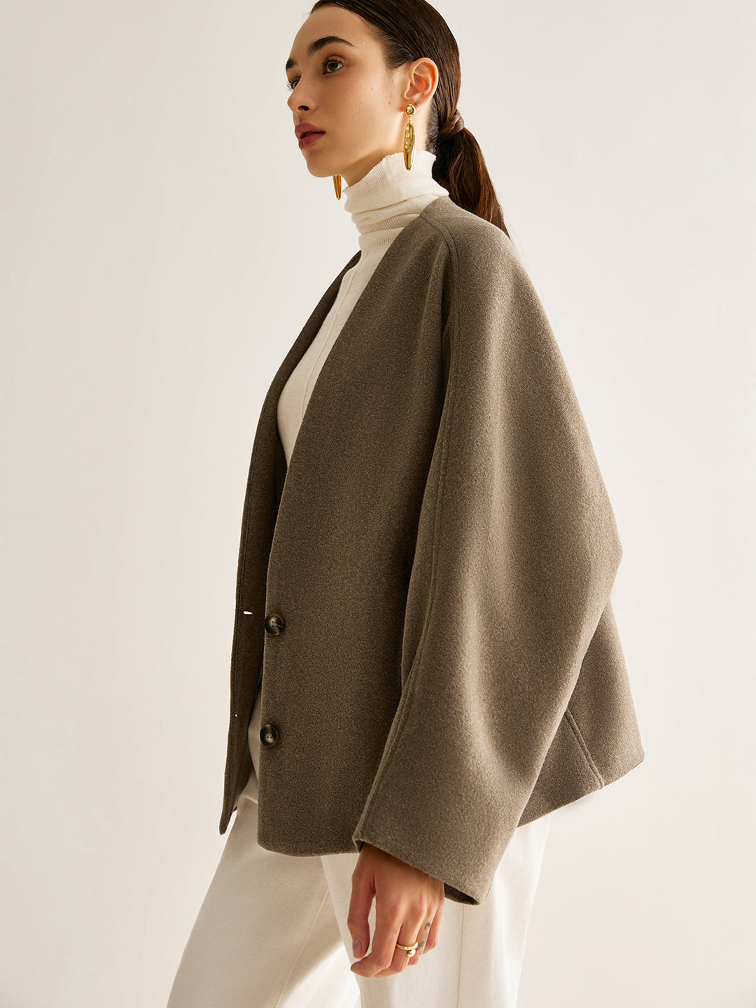 Drune | Hals Lose Warme Jacke