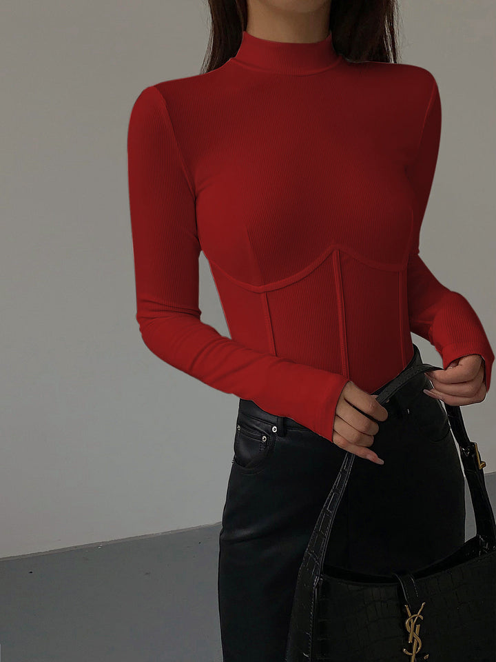 Drune | Klassische Slim Fit T-Shirt für Frauen