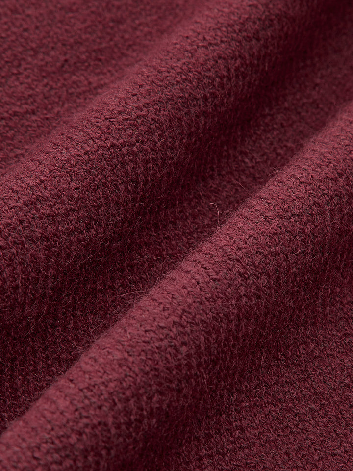 Drune | Eleganter Metallknopf Kurzer Strickjacke