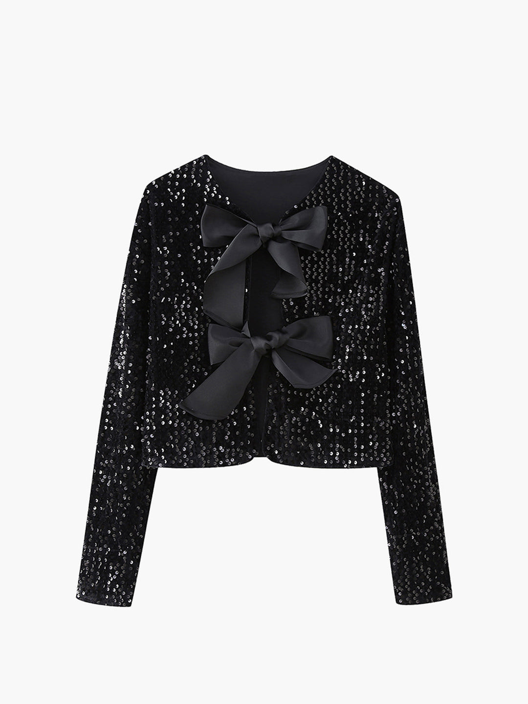 Drune | Samt Schleifen Dekor Jacke