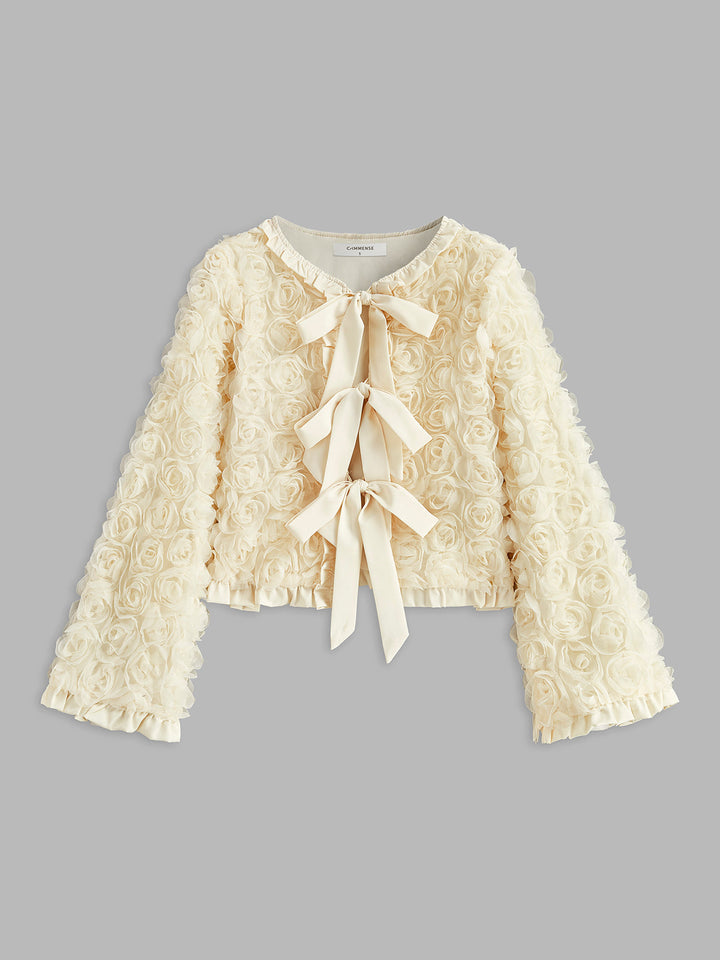 Drune | Bindefront-Rosettenjacke